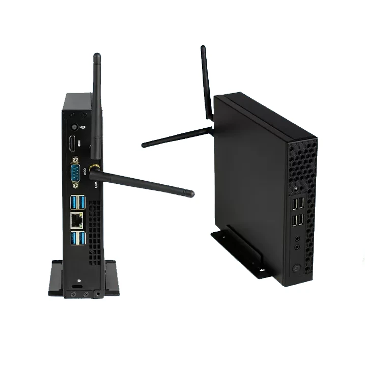 Мини-компьютер Intel Celeron J1900 Win10 Pro 2,4/5G WiFi BT4.2 Quad Core Mini компьютер
