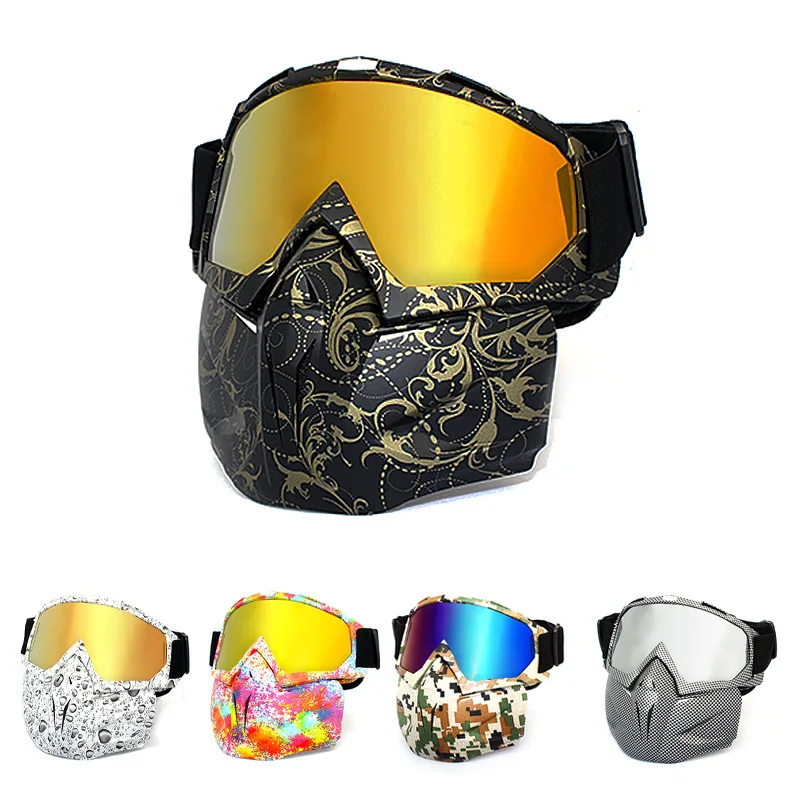 Dirt Bike Outdoor Riding Glasses Sports Sand-proof Bike Goggles Unisex Face Mask Goggles