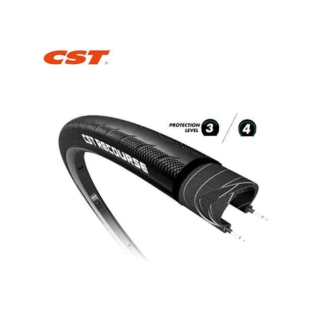 Specially Made Road Bike Non-Slip Durable And Easy To Replace Black Rescourse 700X28C Rubber Bicycle Tires