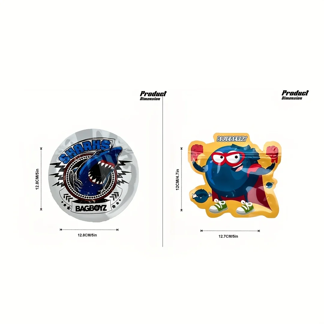 3D Shape of Zipper Bags 3.5g Mylar Bags Design Custom Mini Ziplock Bag with Handle 1 Pound New Food LDPE Smell Proof Other Food