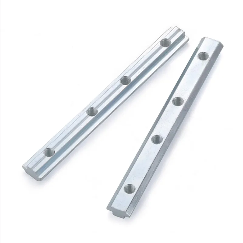 Aluminum Profile Interior Connector Long Strip Hammer T Slot Bar Straight Joint Fastener Steel Lengthened Groove Bar