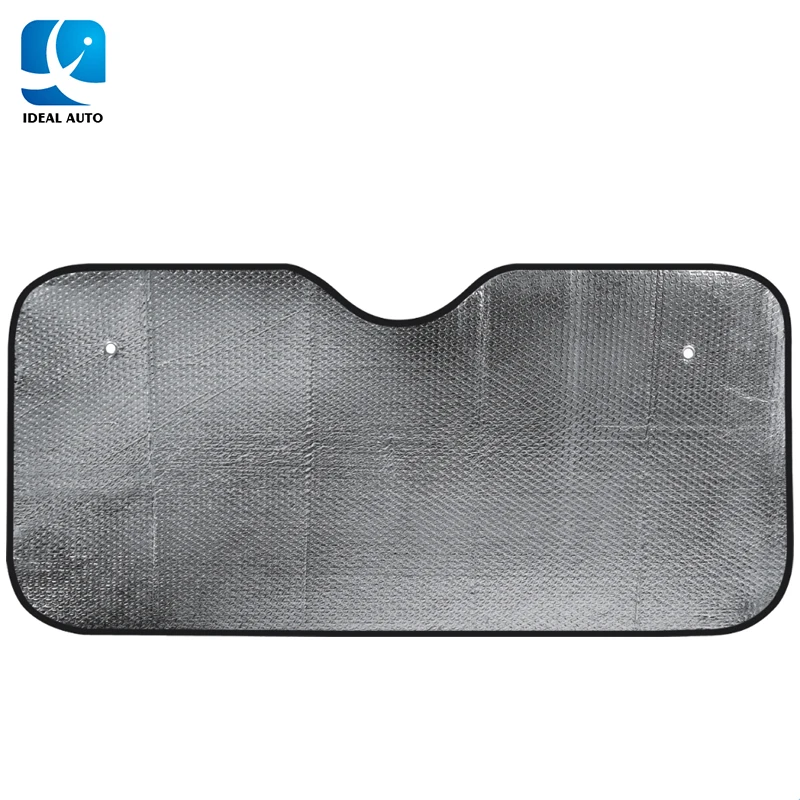 PE bubble printing front car sunshade car curtain