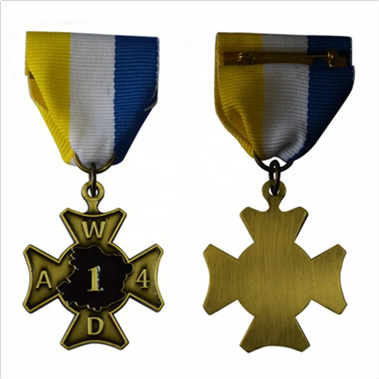 quality die casted glitter gold turkey trot medals