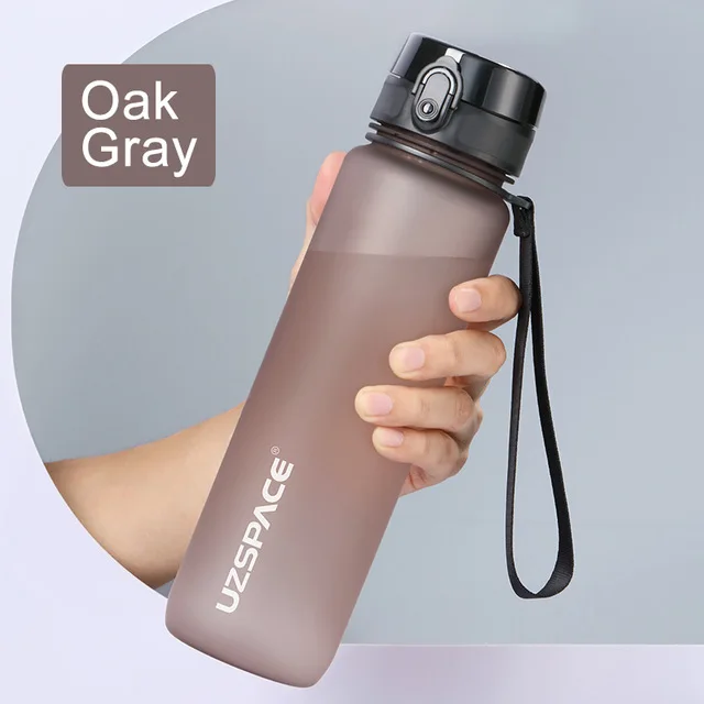 800ml UZPACE Drinking Bottle,Fast Flow Swing Top Sports Flask ideal for Running, Cycling, Hiking | BPA Free Plastic  bottle