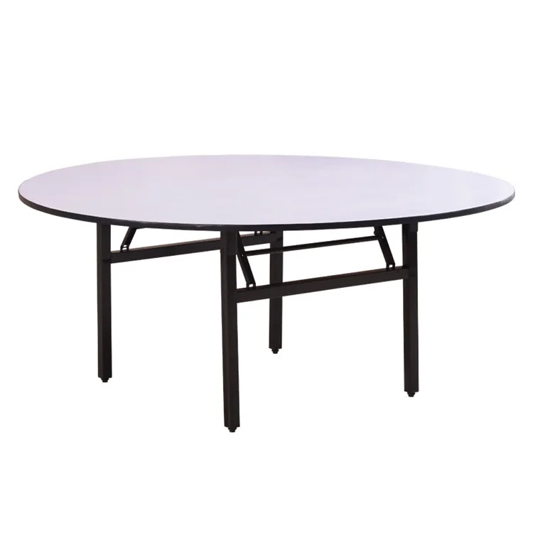 Factory Direct Sales High Quality Banquet Tables Collapsible Round Hotel Table