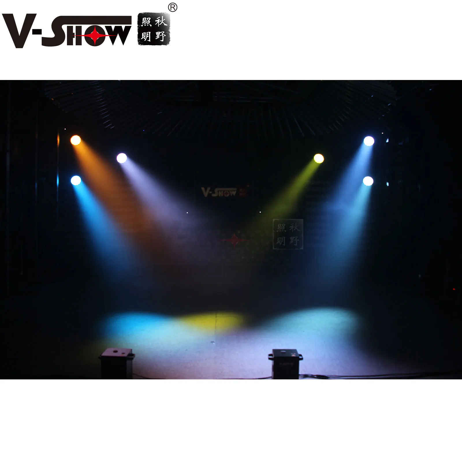 V-Show Led Aura 19 * 15W Mac Aura1915 Stage Lights Aura Moving Head Lights