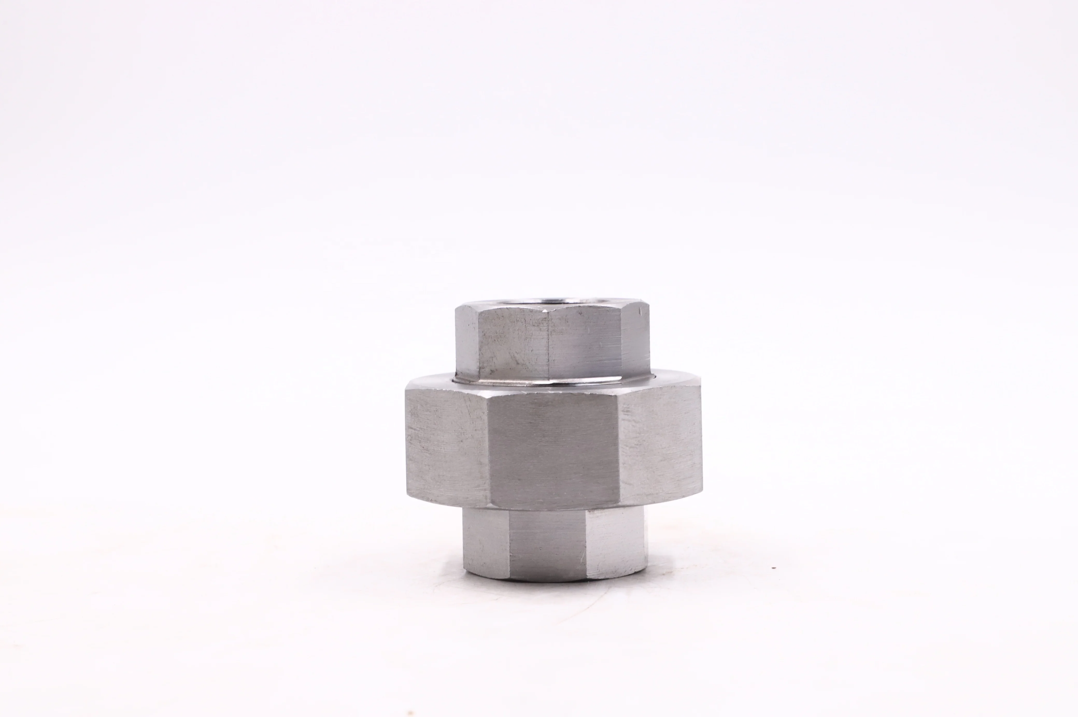 1 'A105 3000LB 6000LB MSS SP-85 резьбовой NPT Union 304/304L 3000 # кованый фитинг из нержавеющей стали