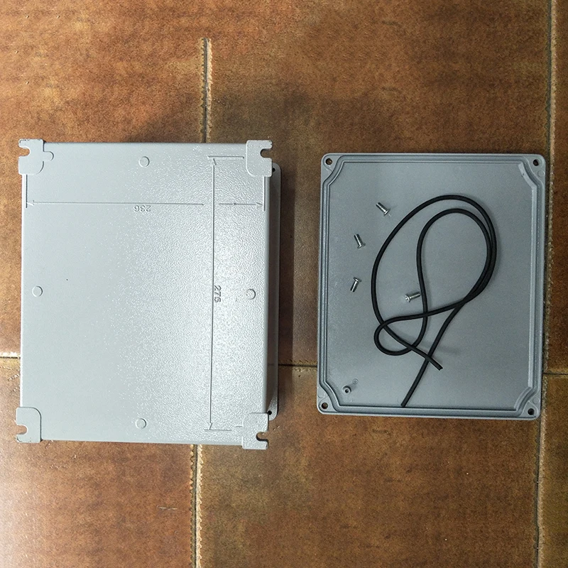 JESIRO 307*257*120mm box aluminium ip66 waterproof Aluminum box with external flanges electrical junction box