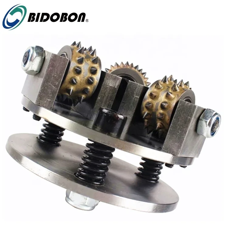 Bidobon 125mm 5inch Tungsten Steel Diamond Granite Bush Hammer Disc for Stone Grinding