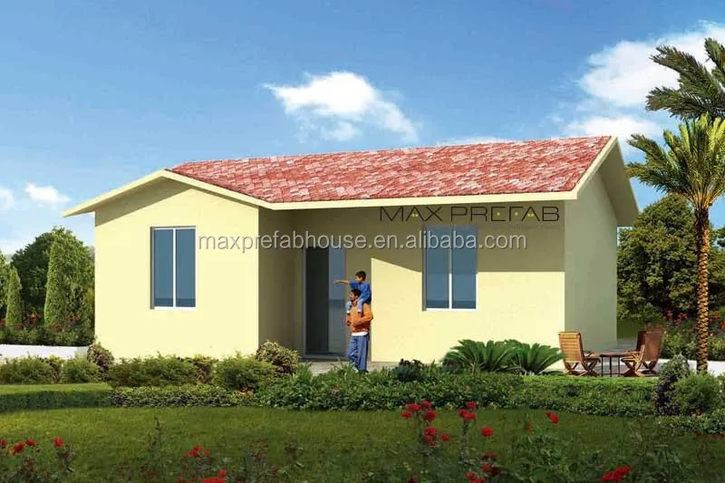 PV56-2 Cheapest Price Fast Constructed Low Cost Light Steel Prefab Villa Modern