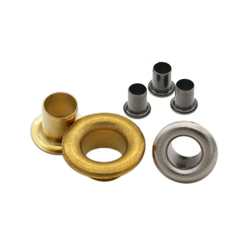 OEM  Environmental decorative rivets  brass eyelets factory price brass tube rivets
