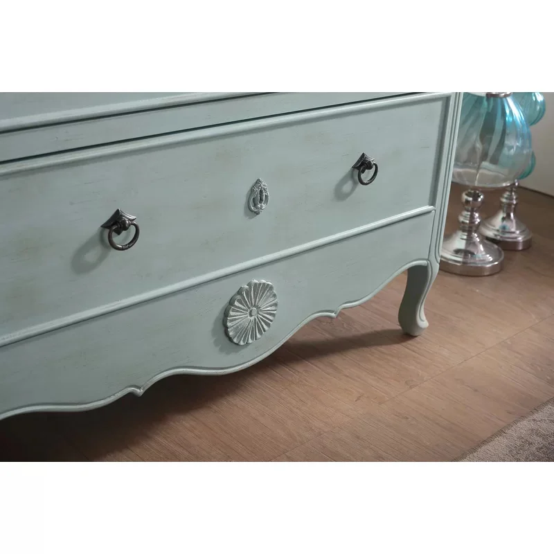 Customized Luxury American Style Bathroom Cabinet Floor-standing Solid Wood Bathroom Vanity Antique Washbasin Bathroom Vanities