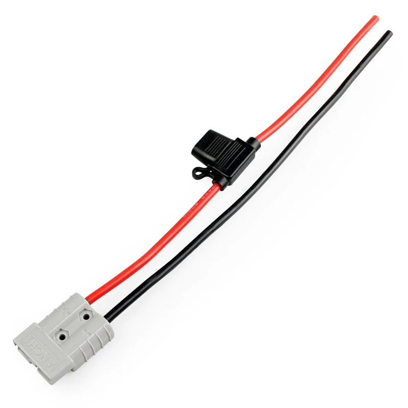 Custom-make Wire Harness With Mimi Middle Max Inline Fuse Holder Blade Inline Auto Fuse Holder With Waterproof Cover