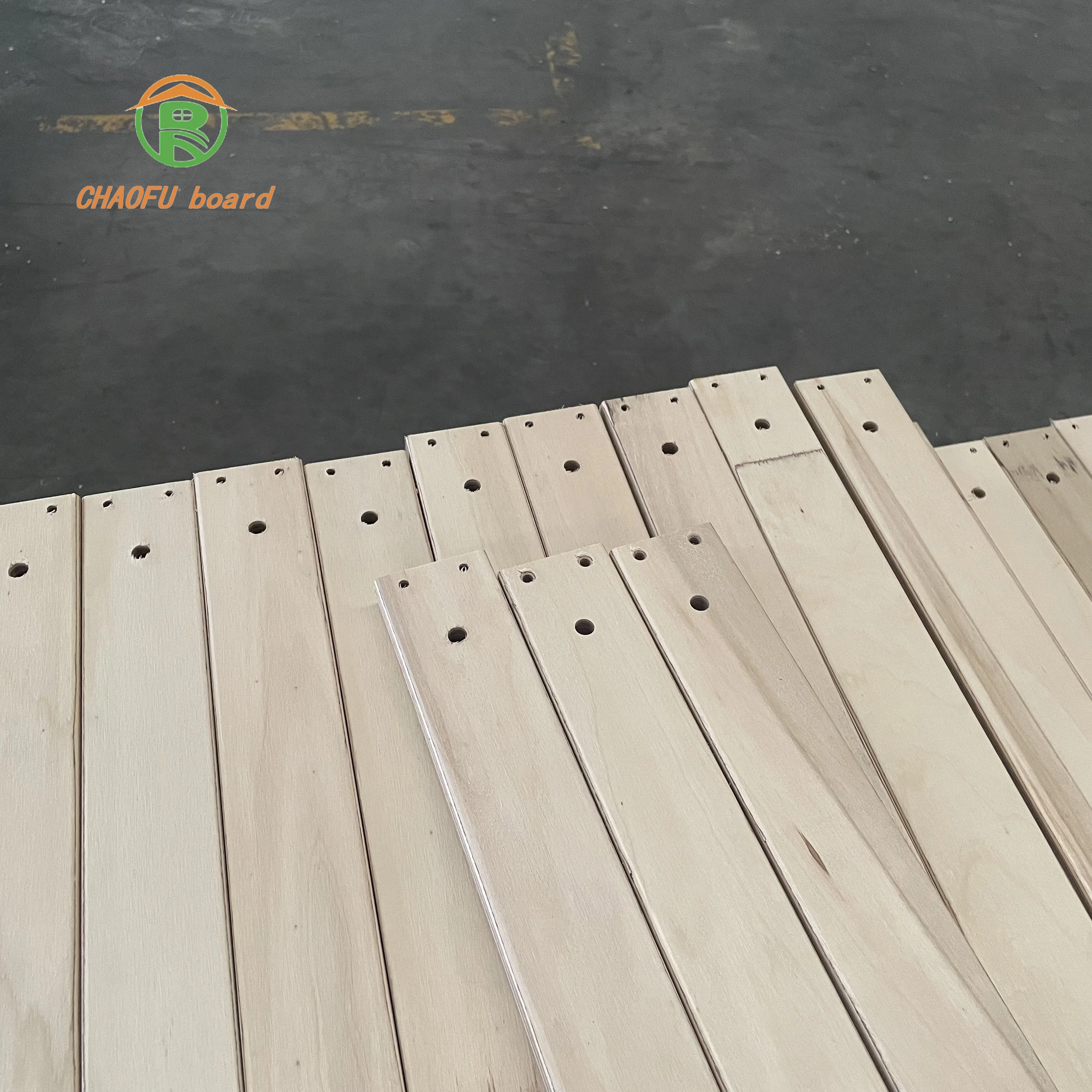 plywood deep processed LVL board punch holes  slot chamfer customization wood furniture sofa bedstead bed use