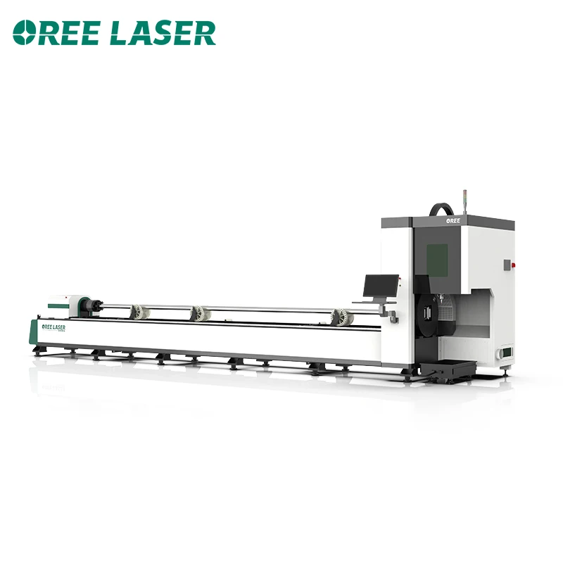 Oree metal cnc fiber pipe laser tube cutting machine for steel metal