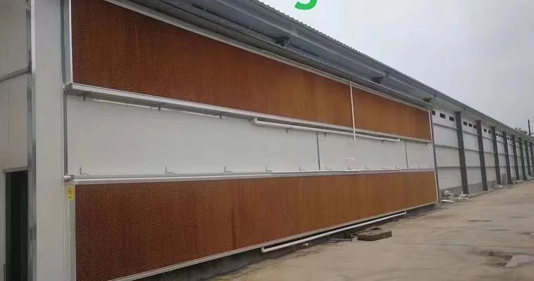 Evaporative cooling pad honey comb cooling pad for Poultry House cooling system