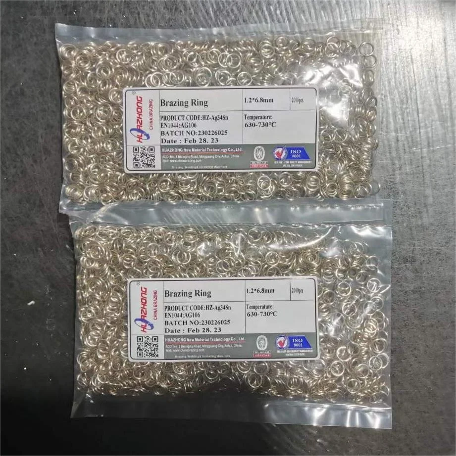 Environmentally Friendly CADMIUM FREE SILVER BRAZING ALLOYS for Most Ferrous Metals Welding Wires