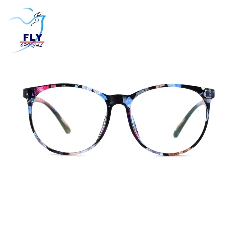 DOISYER 2020 branded designer clear 100% big frame adult round anti blue light blocker blocking glasses