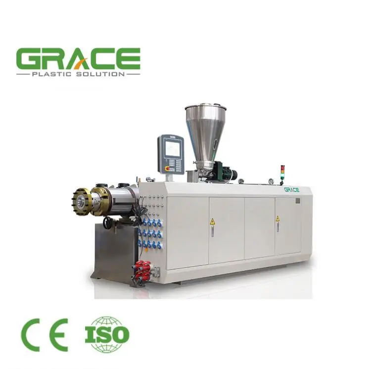Grace Machinery Garden Manufacturing 110/130 Extrusion Extruder Pvc Pipe Making Machine Production Line