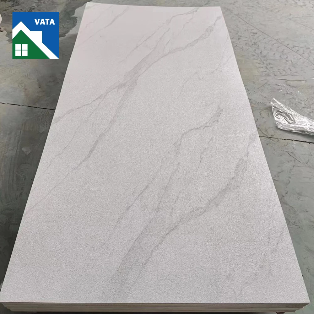 Pvc Marble Panel Plastic Wall Interior 3d Sheet Mr 4x8 Pvc Marble Uv Decorative Sheet