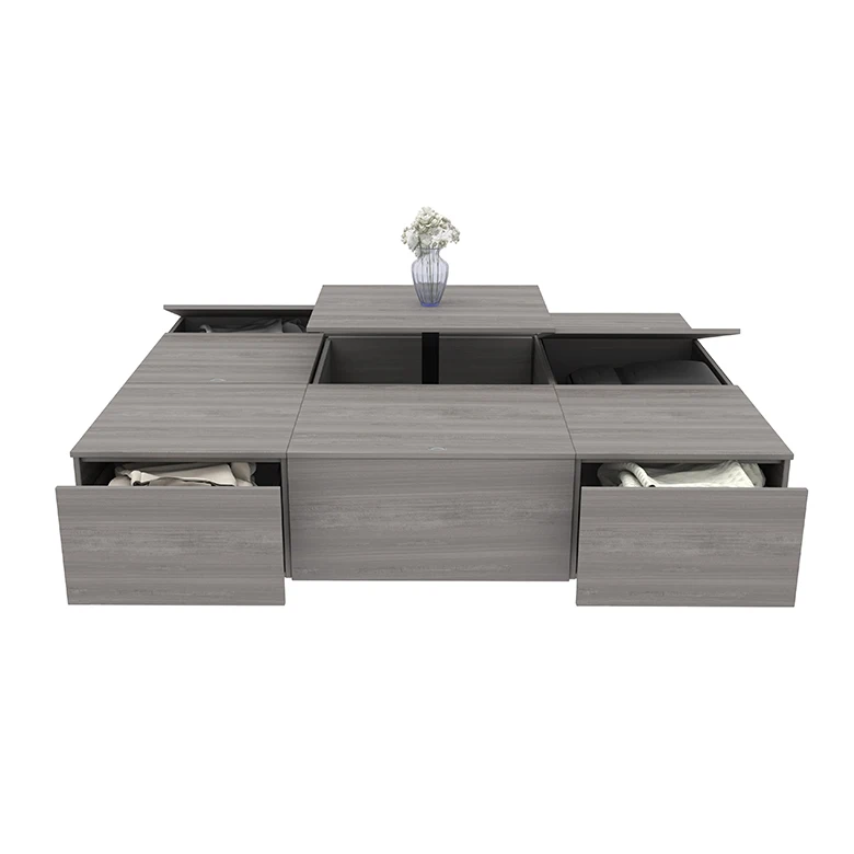 
Contemporary Customized Bedroom Furniture Storage Tatami Bed for Multi-functional Room 