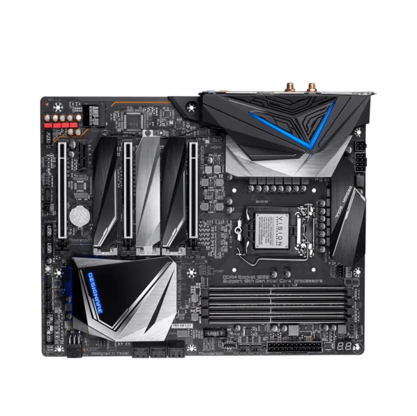 Hot Selling Gigabyte Computer Motherboard Z490 VISION D DDR4 LGA1200 Support i7 i9 i5 Processor Gaming Motherboard