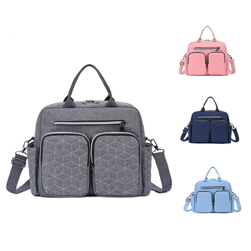 Mommy Bag Baby Diaper Bag Shoulder Messenger Bag Baby Bottle Storage Dry And Wet Separation Handbag Backpack
