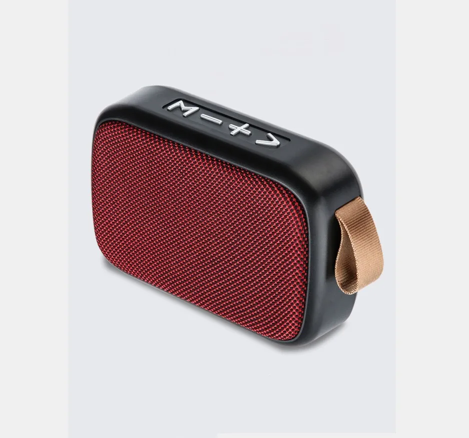 Portable Blue tooth Speaker Hands Free TF Card U Disk 40 mm Speaker  Rechargeable Built in Li Battery