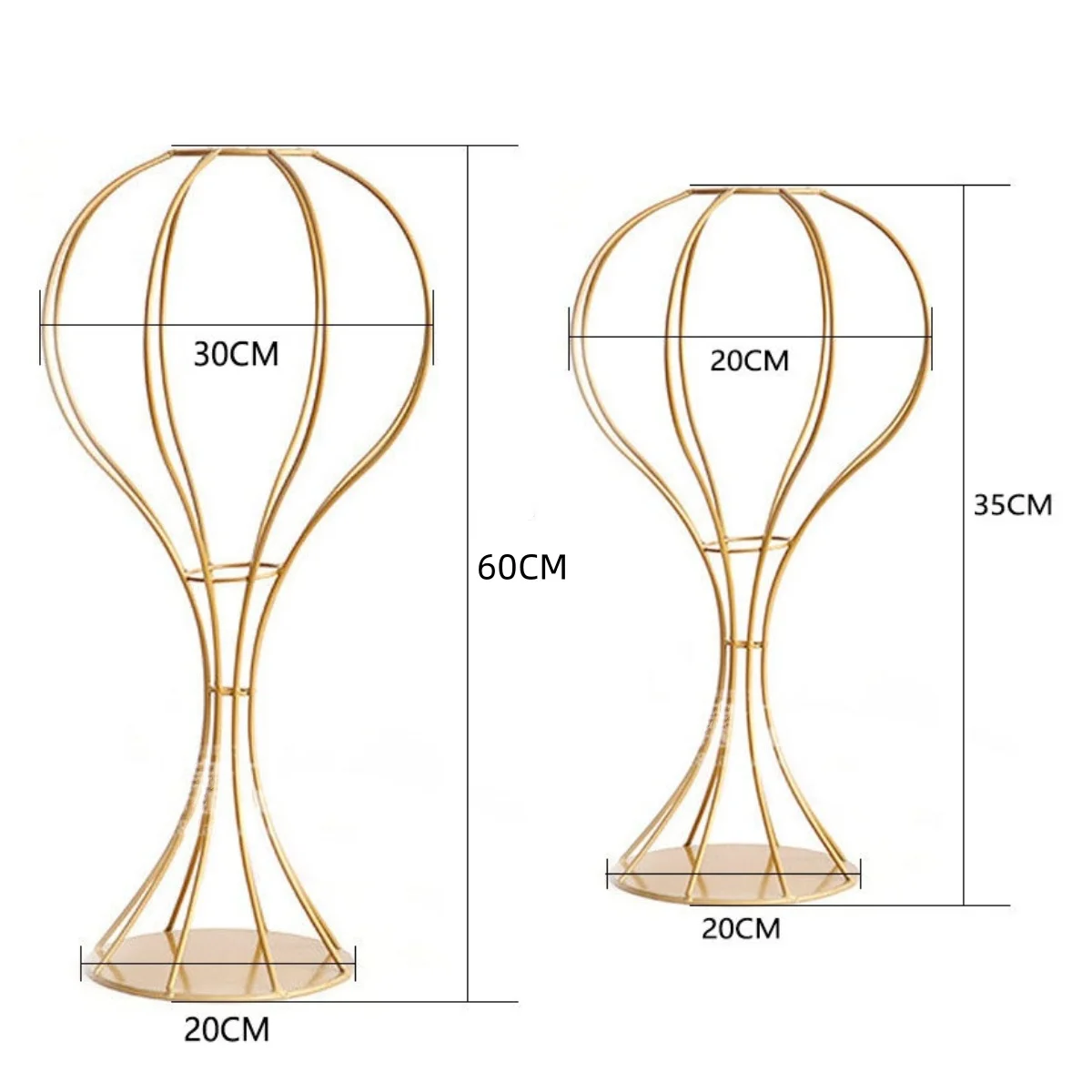 Table Centerpieces Floral Arrangements Base Wedding Aisle Iron Floor Forged Flower Stand