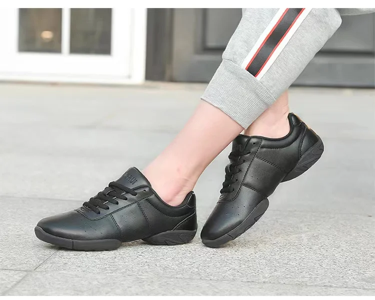 Young girls cheer shoes white jazz dancing shoes sports cheerleading tennis walking sneakers women