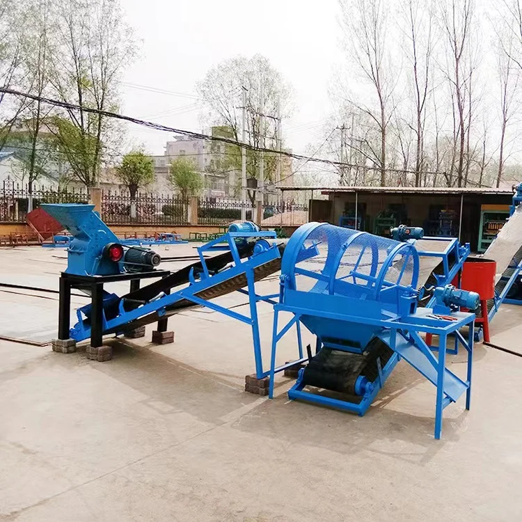 Cement Fly Ash Slag Multi-Material High Productivity Brick Block Forming Machine