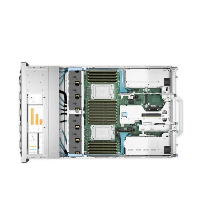 Сервер dell poweredge r7525 для компьютерной системы Серверная сеть процессора AMD