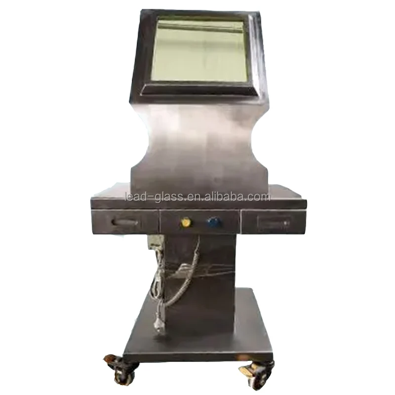 L-type injection station nuclear medicine department quality control test lead shield protection L-shaped screen laboratory anti