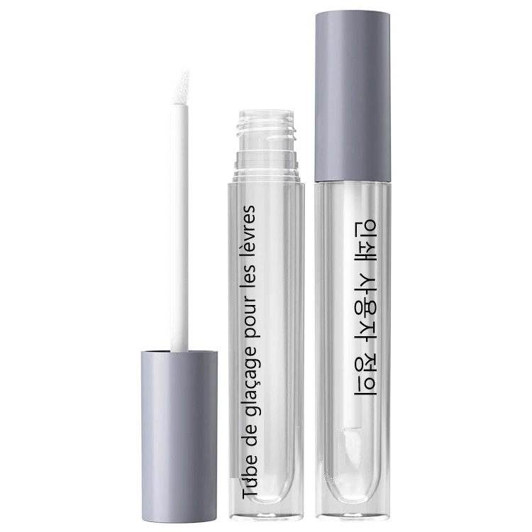 Round Lipstick Tube Empty Tube 5ml Lip Gloss Dispensing Empty Abs Petg Eco Friendly Lipstick Tube Packaging