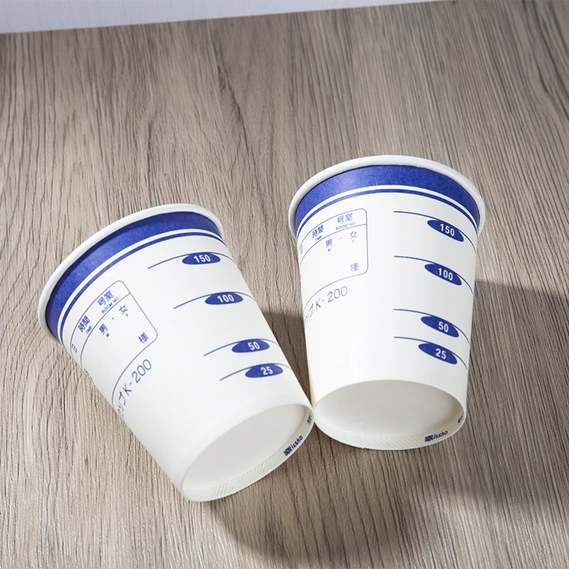 disposable paper medicine cups  60ml paper graduated medicine cup