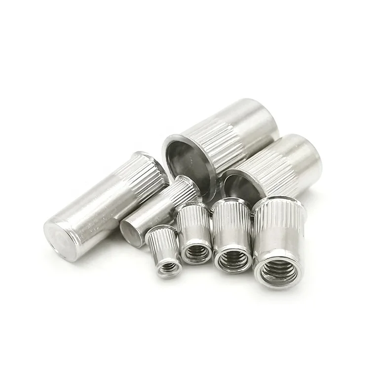 China High Quality Tubular Rivet  Flat Head Hollow Rivets Nut Fasteners Machinery Application Factory