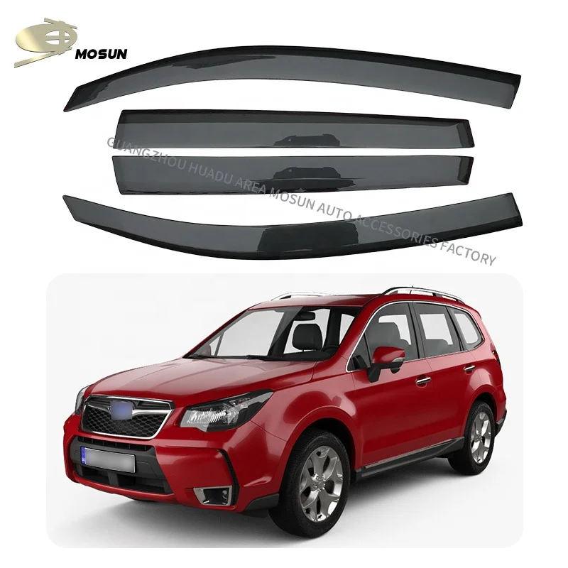 Оконный козырек с впрыском PMMA для SUBARU FORESTER 2014-2018