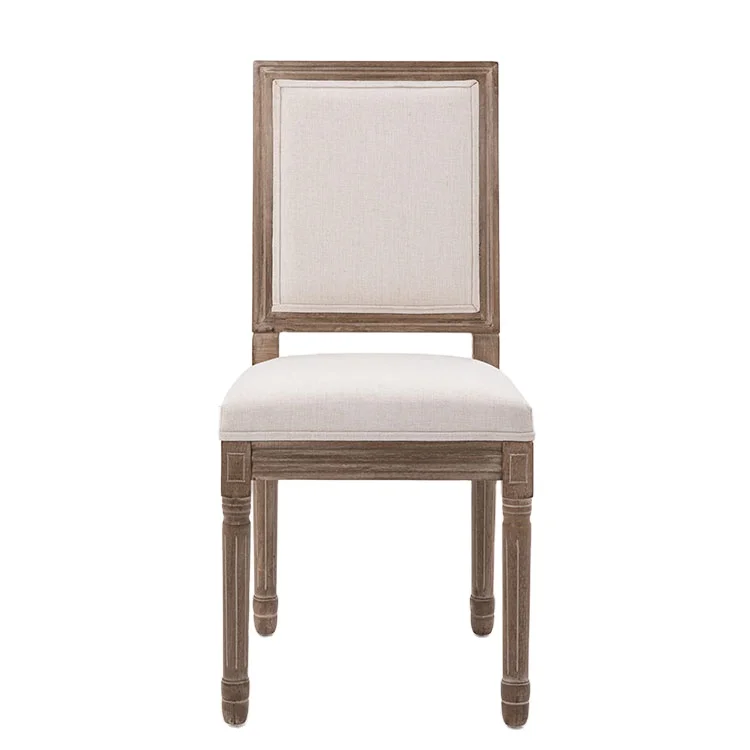 Latest Design Modern Home Luxury Furniture Upholstered Wooden Dining Chairs