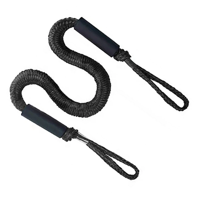 
Bungee Dock Line Factory Wholesale Marine Double Braided Nylon Boat Rope For Kayak, Jet Ski 
