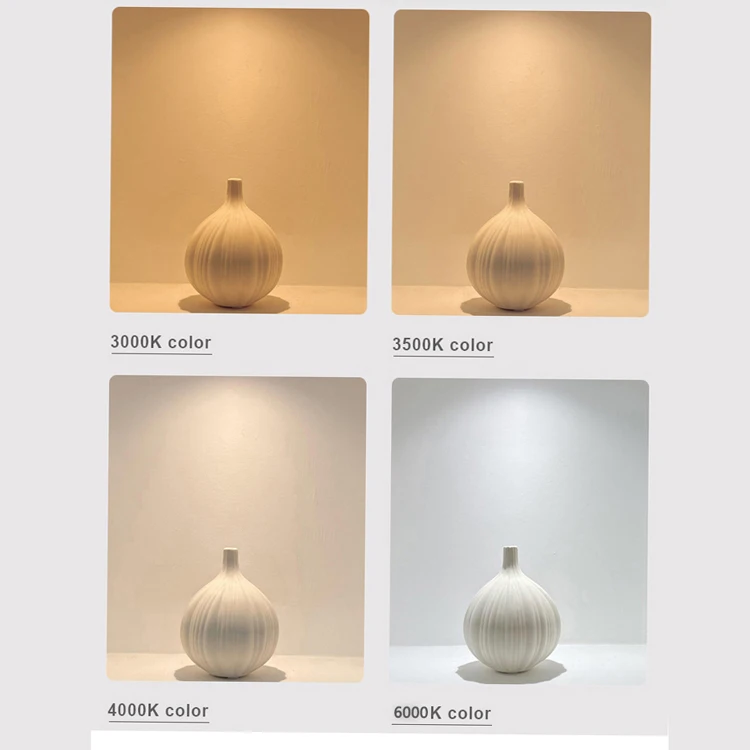 Modern circular recessed spotlight indoor hotel project led downlight round grille light