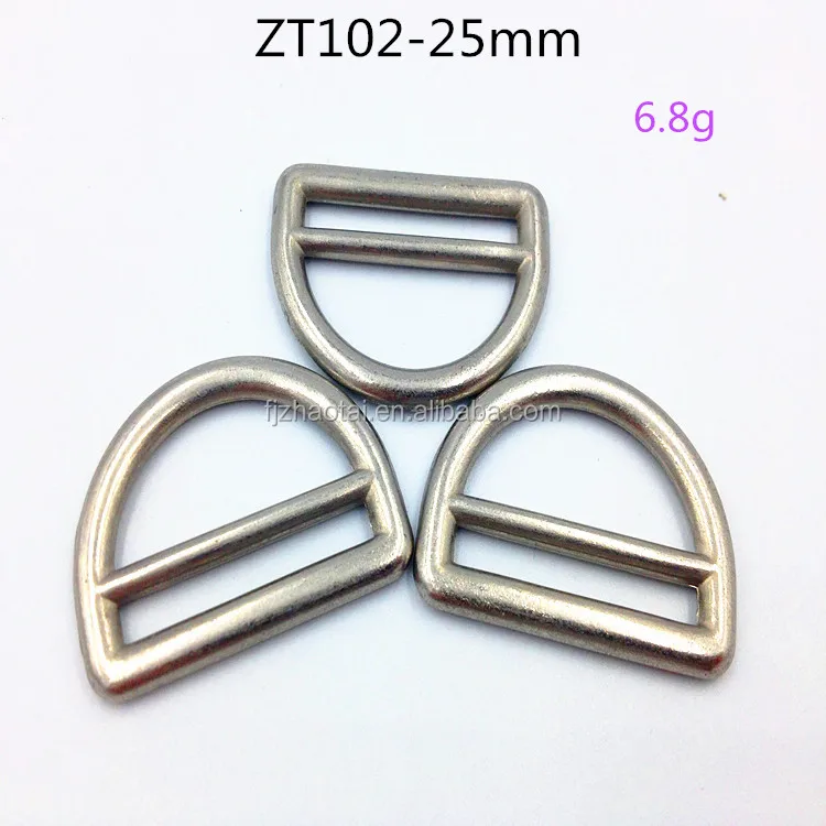 Wholesale popular metal adjustable Tri-Glide slider buckles for bag