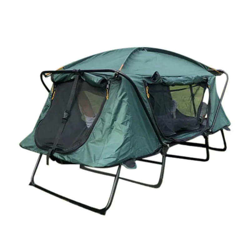 Windproof Portable Tents Camping Outdoor Camping Waterproof Outdoor Cot Automatic Tent Bed For 1-2 Person