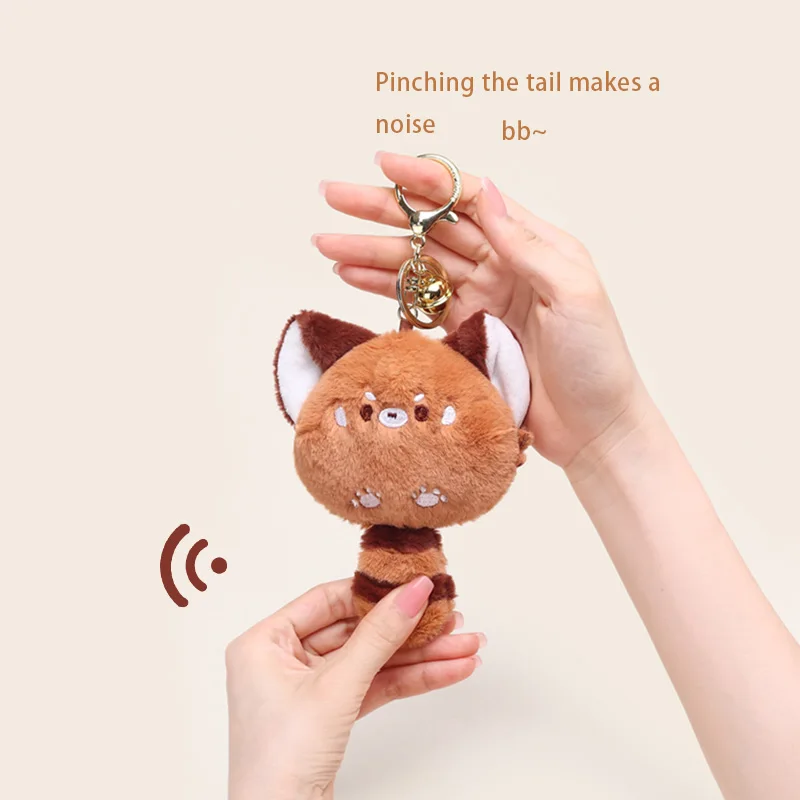 Wholesale cute red panda plush stuffed animal toy vending machine doll claw machine