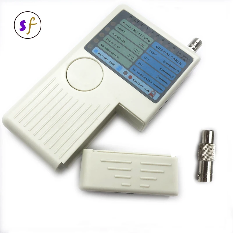 Professional Multi Function 4 In 1 Network and Cable Tester RJ45/RJ11/USB/BNC LAN Cable remote cable tester