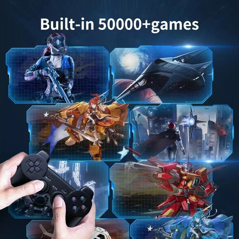 Ретро-игры для PS1/PSP/DC/N64 117000 + Супер консоль игр X Cube 4K мини ТВ-приставка видео с 2 4G беспроводными