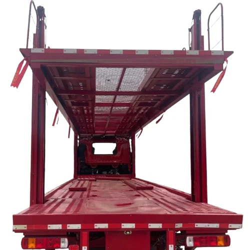 JINMA 2 Layer 8-10 Car Hydraulic Lifting Car Trailer Heavy Vehicle Transport Semi Trailer Car Carrier Truck Trailer