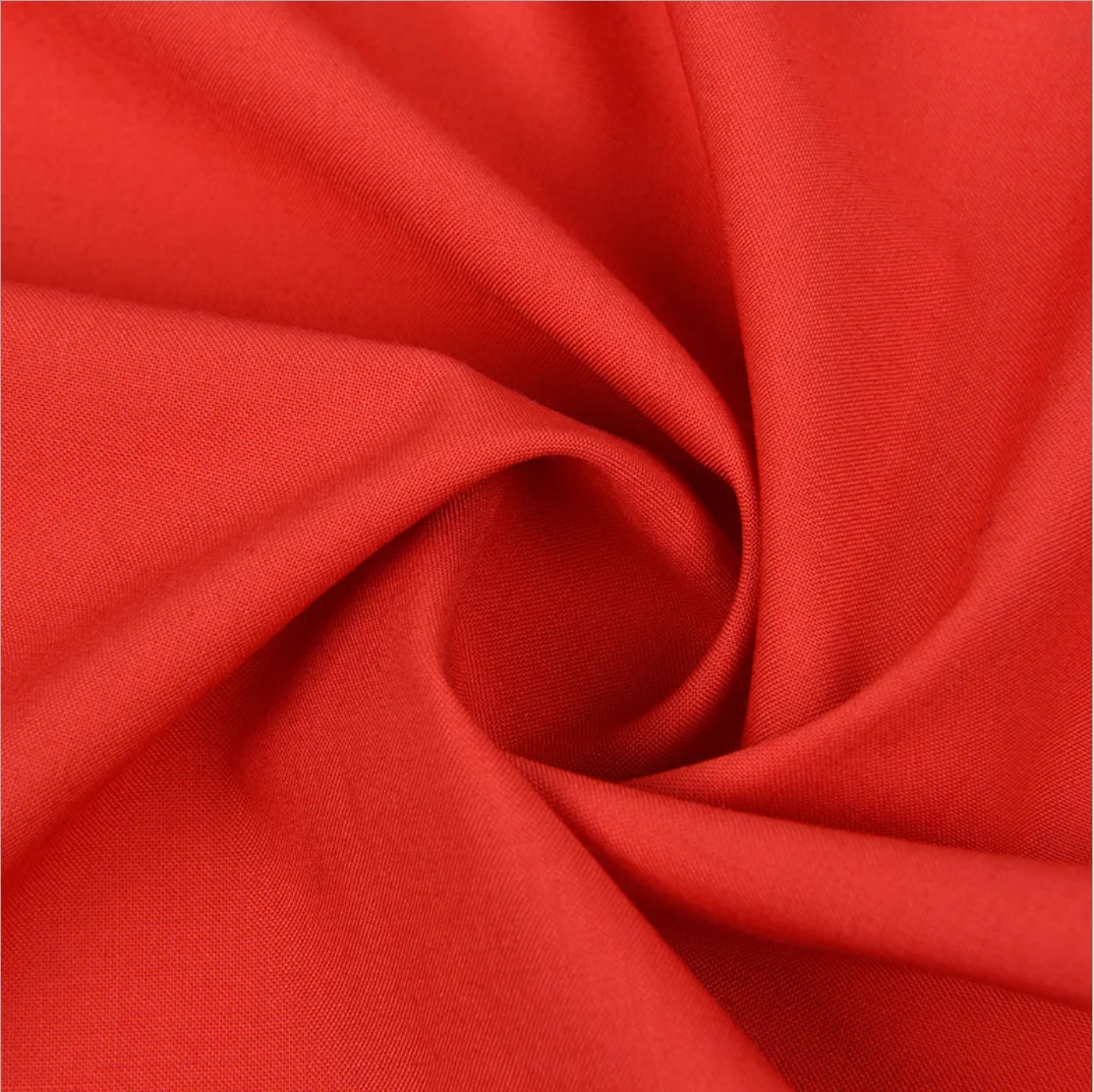 Competitive Price 180GSM TR 80/20 Polyester Rayon Suit Fabric Selvedge Fabric for Uniform Fabric