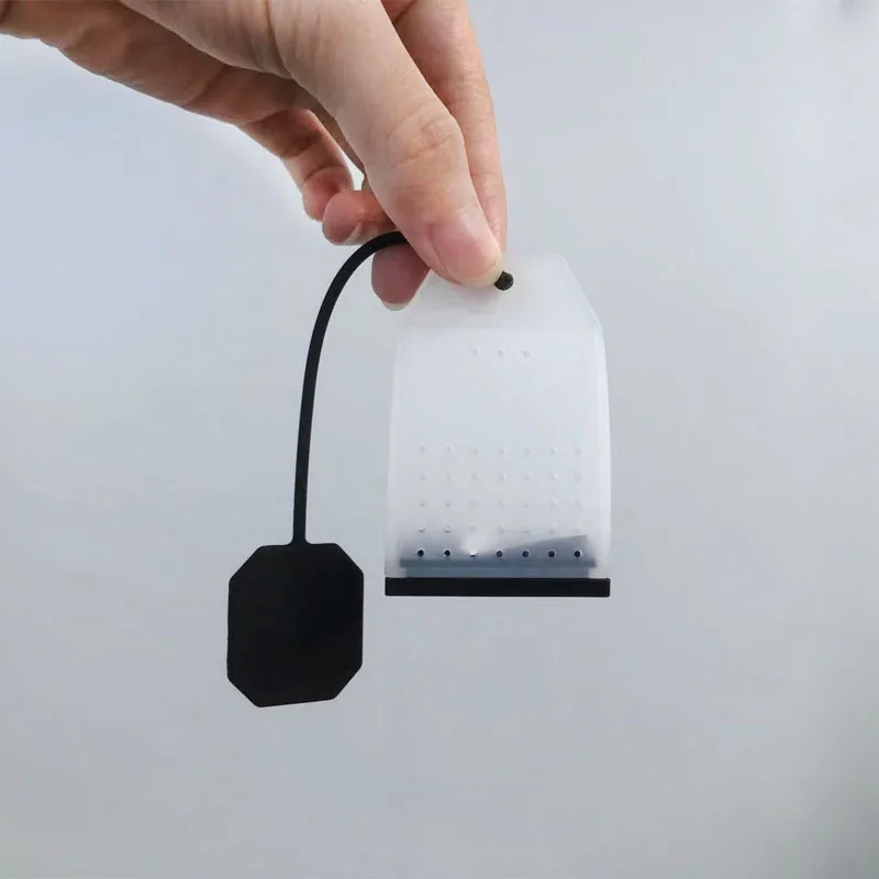 2024 Loose Leaf Teabag Silicone Tea Infuser Strainer Silicone Tea Infuser Dripper for Drinking Black Tea