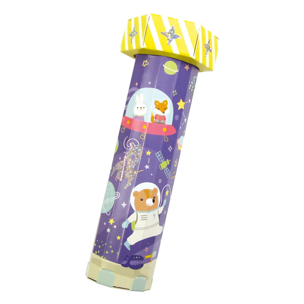 
Factory Directly Wholesale Diy Paint Kaleidoscope Kids Drawing Paper Kaleidoscope 