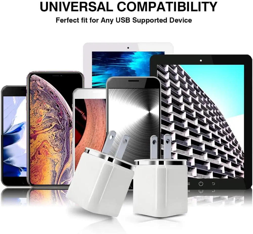  Зарядное устройство для мобильных телефонов ЕС/США настенное крепление Usb зарядное адаптер дорожное Iphone и